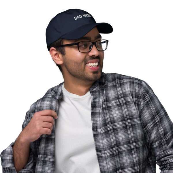 Dad Jokes – Funny Embroidered Dad Hat, Gift for New Dads with Bad Jokes - Image 6