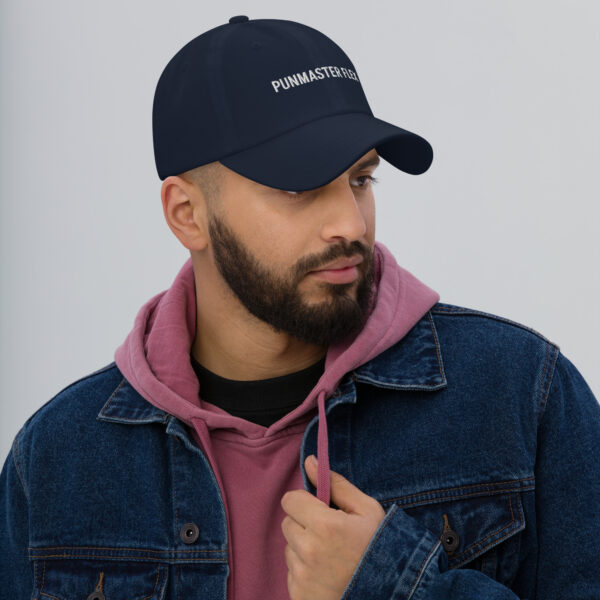 Punmaster Flex – Funny Embroidered Dad Hat, Gift for New Dads with Bad Jokes - Image 5