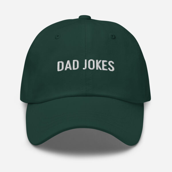 Dad Jokes – Funny Embroidered Dad Hat, Gift for New Dads with Bad Jokes - Image 4