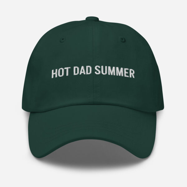 Hot Dad Summer – Funny Embroidered Dad Hat, Gift for the Questionably Cool Dad - Image 4