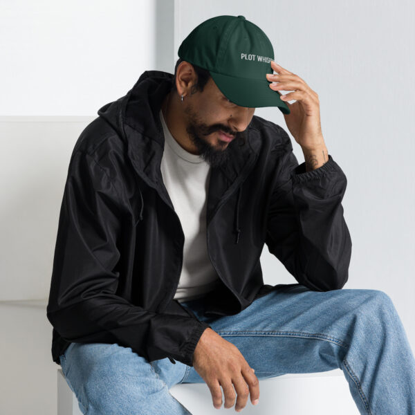 Plot Whisperer – Funny Embroidered Dad Hat, Gift for Dads Who Narrate Movies for Kids - Image 8